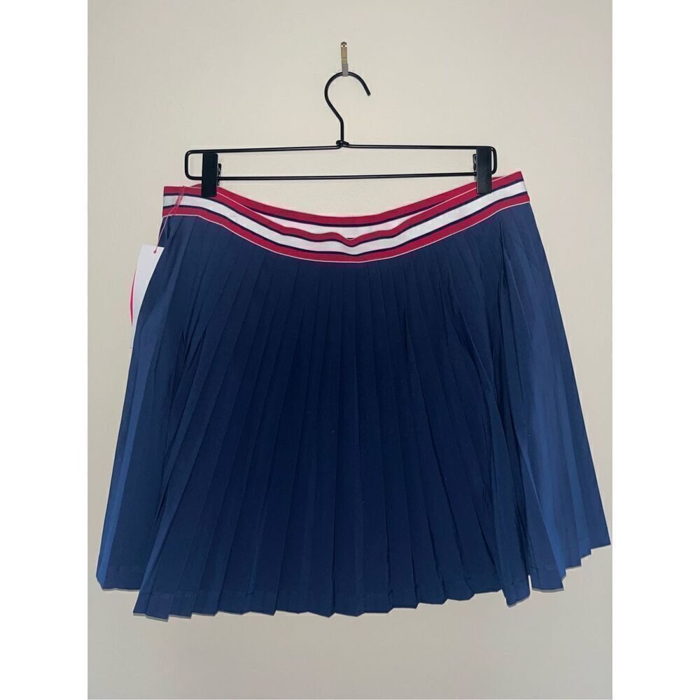NWT Lilly Pulitzer Luxletic Makara Skort Low Tide Navy XL UPF 50 - Picture 3 of 5